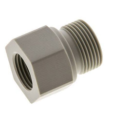 Verloopring G1/2'' Binnendraad X G3/4'' Buitendraad Polypropyleen (PP) 10bar FDA 32mm Hex