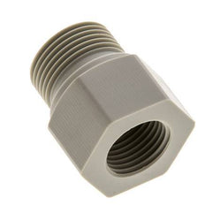 Verloopring G1/2'' Binnendraad X G3/4'' Buitendraad Polypropyleen (PP) 10bar FDA 32mm Hex