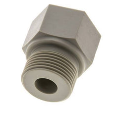 Verloopring G3/8'' Binnendraad X G3/4'' Buitendraad Polypropyleen (PP) 10bar FDA 32mm Zeskant