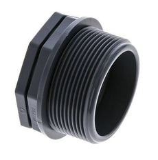 Verloopring G3/4'' Binnendraad X G1'' Buitendraad PVDF 10bar FDA 43mm Hex