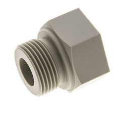 Verloopring G1/2'' Binnendraad X G1'' Buitendraad Polypropyleen (PP) 10bar FDA 43mm Hex