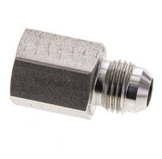 JIC Verloopnippel G1/4'' Binnendraad X UNF 9/16''-18 Buitendraad RVS 275bar