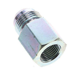 JIC Verloopnippel G1/2'' Binnendraad X UN 1-1/16''-12 Buitendraad Staal 210bar