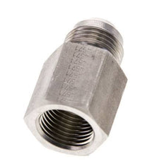 JIC Verloopnippel G1/2'' Binnendraad X UNF 7/8''-14 Buitendraad RVS 210bar