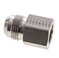 JIC Verloopnippel G1/2'' Binnendraad X UN 1-1/16''-12 Buitendraad RVS 210bar