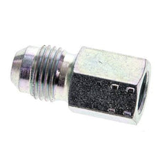 JIC Verloopnippel G1/8'' Binnendraad X UNF 1/2''-20 Buitendraad Staal 275bar