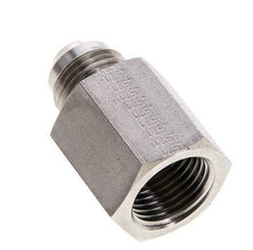 JIC Verloopnippel G1/2'' Binnendraad X UNF 3/4''-16 Buitendraad RVS 275bar