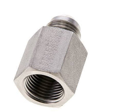 JIC Verloopnippel G1/2'' Binnendraad X UNF 3/4''-16 Buitendraad RVS 275bar