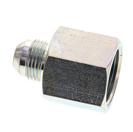 JIC Verloopnippel G3/4'' Binnendraad X UNF 3/4''-16 Buitendraad Staal 175bar
