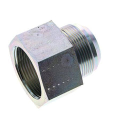 JIC Verloopnippel G1 1/2''-Binnendraad X UN 1-7/8''-12 Buitendraad Staal 105bar
