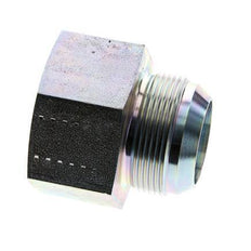 JIC Verloopnippel G1 1/2''-Binnendraad X UN 1-7/8''-12 Buitendraad Staal 105bar