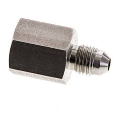 JIC Verloopnippel G1/4'' Binnendraad X UNF 7/16''-20 Buitendraad RVS 310bar