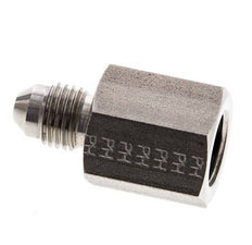 JIC Verloopnippel G1/4'' Binnendraad X UNF 7/16''-20 Buitendraad RVS 310bar