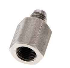 JIC Verloopnippel G1/4'' Binnendraad X UNF 7/16''-20 Buitendraad RVS 310bar