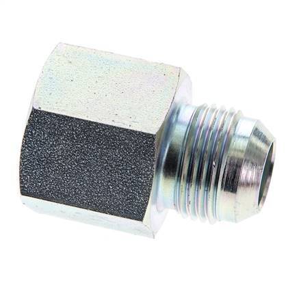 JIC Verloopnippel G3/4'' Binnendraad X UN 1-1/16''-12 Buitendraad Staal 175bar