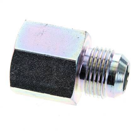 JIC Verloopnippel G1/2'' Binnendraad X UNF 7/8''-14 Buitendraad Staal 210bar