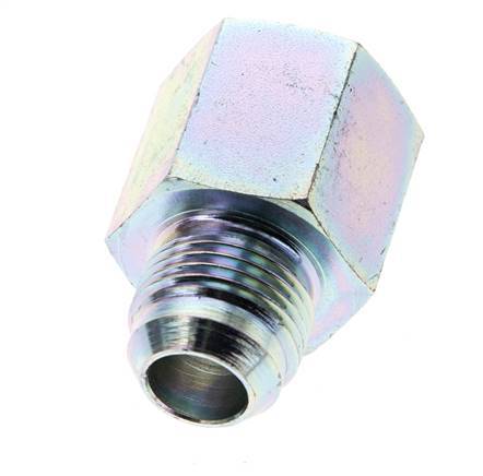 JIC Verloopnippel G1/2'' Binnendraad X UNF 7/8''-14 Buitendraad Staal 210bar