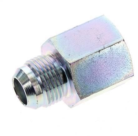 JIC Verloopnippel G1/2'' Binnendraad X UNF 7/8''-14 Buitendraad Staal 210bar