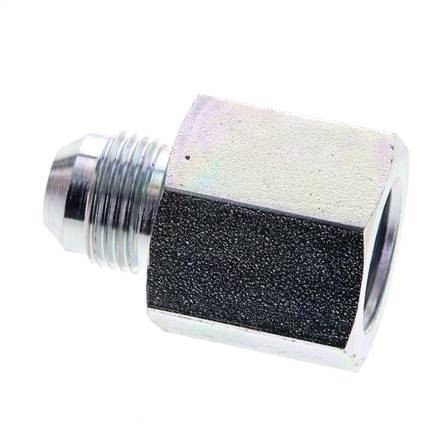 JIC Verloopnippel G1/2'' Binnendraad X UNF 3/4''-16 Buitendraad Staal 275bar