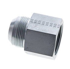 JIC Verloopnippel G1 1/4''-Binnendraad X UN 1-5/8''-12 Buitendraad Staal 140bar