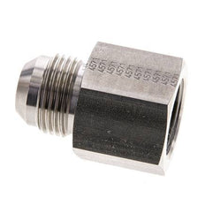 JIC Verloopnippel G3/4'' Binnendraad X UN 1-1/16''-12 Buitendraad RVS 175bar
