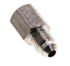 JIC Verloopnippel G1/8'' Binnendraad X UNF 7/16''-20 Buitendraad RVS 310bar
