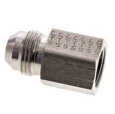 JIC Verloopnippel G3/8'' Binnendraad X UNF 3/4''-16 Buitendraad RVS 275bar