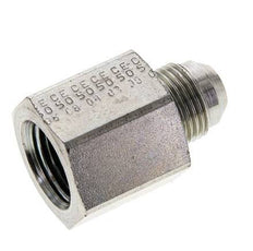 JIC Verloopnippel UNF 3/4''-16 Buitendraad X 1/2'' NPT Binnendraad Staal 210bar