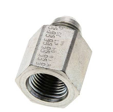 JIC Verloopnippel UNF 3/4''-16 Buitendraad X 1/2'' NPT Binnendraad Staal 210bar