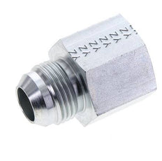JIC Verloopnippel UN 1-1/16''-12 Buitendraad X 3/4'' NPT Binnendraad Staal 170bar