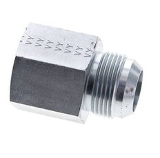JIC Verloopnippel UN 1-5/16''-12 Buitendraad X 1'' NPT Binnendraad Staal 140bar