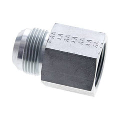 JIC Verloopnippel UN 1-5/16''-12 Buitendraad X 1'' NPT Binnendraad Staal 140bar