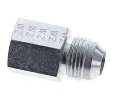 JIC Verloopnippel UNF 3/4''-16 Buitendraad X 3/8'' NPT Binnendraad Staal 210bar