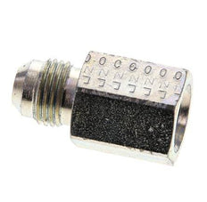 JIC Verloopnippel UNF 9/16''-18 Buitendraad X 1/4'' NPT Binnendraad Staal 275bar