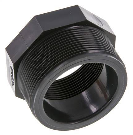Verloopring Rp2 1/2'' Binnendraad X G2 1/2'' Buitendraad PVC-U 16bar En 1452-3