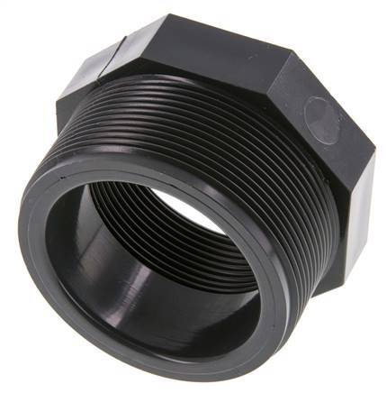 Verloopring Rp2 1/2'' Binnendraad X G2 1/2'' Buitendraad PVC-U 16bar En 1452-3