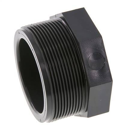 Verloopring Rp2 1/2'' Binnendraad X G2 1/2'' Buitendraad PVC-U 16bar En 1452-3