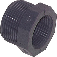 Reducing Ring Rp1/2'' Female x G1/2'' Male PVC-U 16bar (224.8psi) EN 1452-3 [5 Pieces]