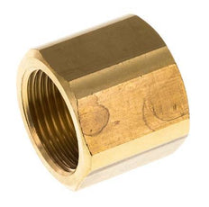 Verloopsok M14 X 1.5 X G3/4'' Messing 16bar 32mm Zeskant