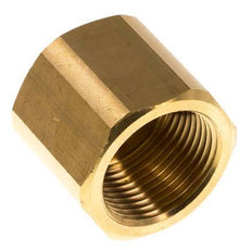 Verloopsok M14 X 1.5 X G3/4'' Messing 16bar 32mm Zeskant