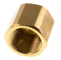 Verloopsok M14 X 1.5 X G3/4'' Messing 16bar 32mm Zeskant