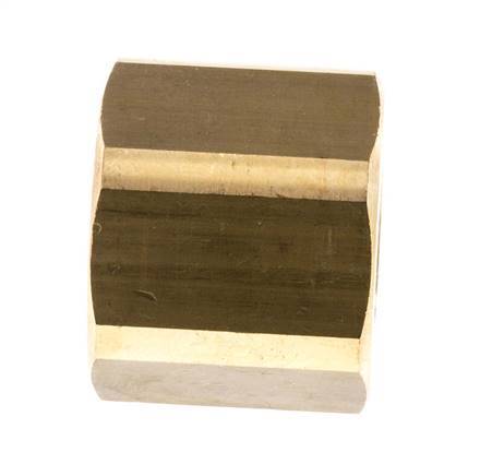 Verloopsok M16 X 1.5 X G3/4'' Messing 16bar 32mm Zeskant