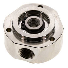 3-Weg draaidoorvoer 1/8" x 1/4" x3/8" Vernikkeld Messing PUR 0 bar (0.0psi)