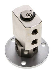 Draaidoorvoer G1/8'' Binnendraad Vernikkeld Messing PUR 12bar Compact