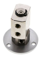 Draaidoorvoer G1/8'' Binnendraad Vernikkeld Messing PUR 12bar Compact