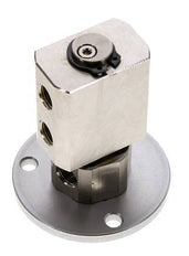 Draaidoorvoer G1/8'' Binnendraad Vernikkeld Messing PUR 12bar Compact