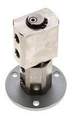 Draaidoorvoer G1/8'' Binnendraad Vernikkeld Messing PUR 0bar Vacuüm