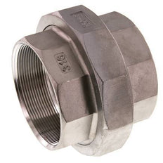 Rechte Aansluiting Rp3 '' Binnendraad RVS Vlakke Afdichting PTFE 16bar