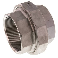 Rechte Aansluiting Rp3 '' Binnendraad RVS Vlakke Afdichting PTFE 16bar