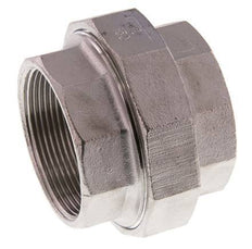 Rechte Koppeling Rp2'' Binnendraad RVS Vlakke Afdichting PTFE 16bar